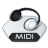 Music MIDI Icon